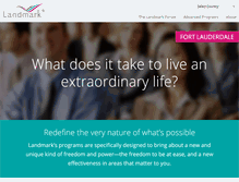 Tablet Screenshot of landmarkfortlauderdale.com